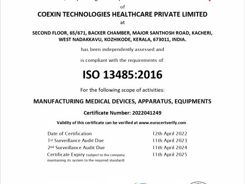 ISO Certificate